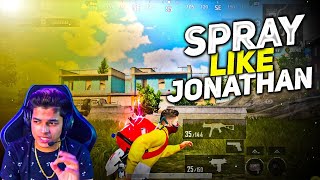 Spray Like Jonathan😱90 FPS Poco X3 Pro|BGMIMONTAGE|OnePluse 9R,8T,7T,7,6T,6,N105G,N100,Nord,5T#bgmi