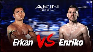 ERKAN VAROL TÜRKİYE  VS ENRİKO KEHL DEUTSCHLAND 70 KG MAÇI I AKIN FIGHT ARENA