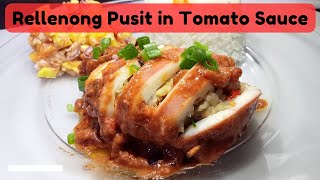 Rellenong Pusit in Tomato Sauce ni Nanay! | Food Hug: The Fam Vlog