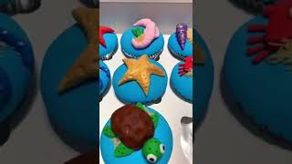 Cupcakes 🐙🐟🐢