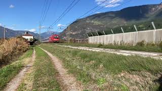 1216 022 / E 190 022 arena.it IN 4K #ferroviadelbrennero #brennerbahn #taurus