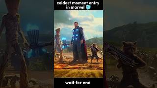 Coldest moment in mcu 🥶/wait for end #shorts #thor #marvel