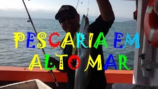 Pescaria em alto mar confira os barcos de pesca - Video de Pesca