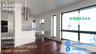 Apartamento T4 com lugar de garagem fechada na Boavista, Porto   Vídeo 2