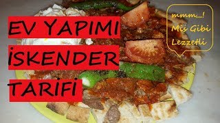 Lop Et İle Evde Sende İskender Yap / İskender Tarifi / İskender Nasıl Yapılır