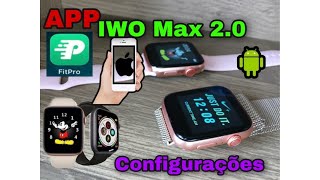 IWO MAX 2.0😱⌚🌐#Parte1 Configurando No Celular 📲/ APP Fitpro/ Vale apena? #Novidade#Modafeminina