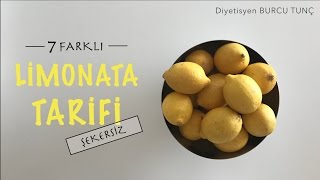 7 Farklı Şekersiz Limonata Tarifi