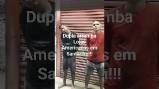 Bandidos arrombaram Lojas Americanas, mas foram presos em flagrante! #oquartopoder