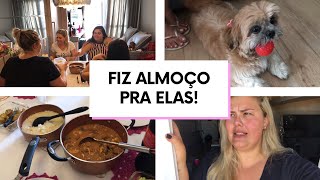 ROTINA DA MANHÃ | FIZ ALMOÇO GOSTOSO PARA ELAS | TEVE BRIGA DAS CACHORRAS