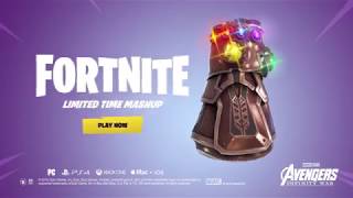 FORTNITE Infinity Gauntlet Thanos Gameplay Trailer 2018