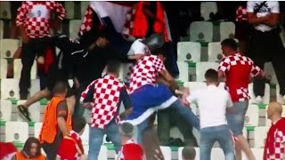 Hooligan fight: Croatia vs. Croatia (Euro 2016 | Croatia vs. Czech 2:2)