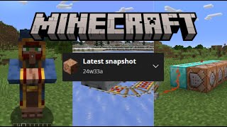 Everything new in the latest Minecraft snapshot- 24w33a