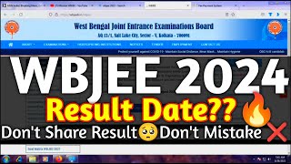 WBJEE Result🔥Date 2024😱 Wbjee Result Soon