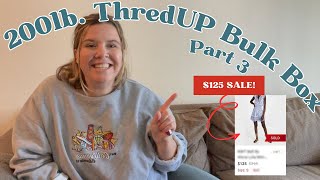 Unboxing and Honest Review of a 200lb ThredUP Bulk Box - Part 3