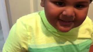 Baby doesn't want to leave Bathroom l Baby wants Mommy l Kids funny Video l