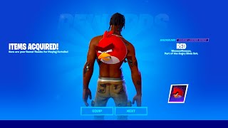 Fortnite x Angry Birds