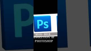 Evolution of photoshop (photoshop logo evolution)