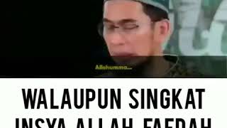 Walaupun singkat insyaallah,  faedah