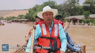 Chinese craftsman keeps traditional way of boating alive on Yellow River