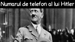 Numărul de telefon al lui Hitler! | Fapte la întâmplare #15