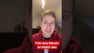 Prüfe deine Webseite auf defekte Links #shorts