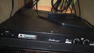 amplificador Backstage cs 8000 review