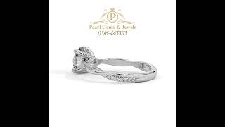 Solitaire Gold Ring 04 By Pearl Gems and Jewels #diamond