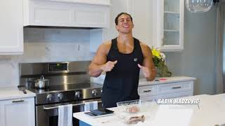 Sadik Hadzovic's Bodybuilding Breakfast | Not Egg Whites and Oatmeal 😎