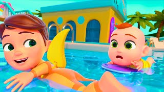 Swimming Song + Compilation | Baby Roby Roby | Nuersery Rhymes & Kids Songs