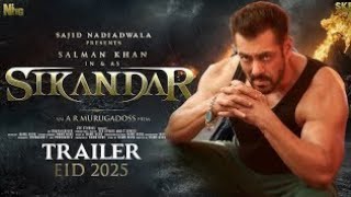 sikandar movie trailer out now, salmankhan Rashmika mandanna