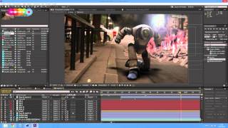 Robot VFX Compositing