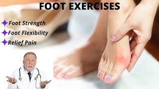 FOOT EXERCISES FOR RELIEF PAIN |  TOP Foot stretches & exercise For Dancers Foot