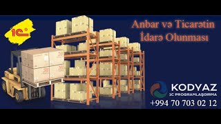 Anbar və Ticarətin İdarə olunması - Dərs 2 - Bazanın yazılması