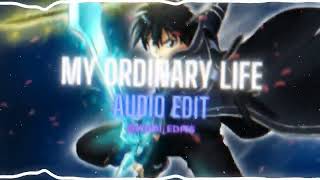 My Ordinary Life - The Living Tombstone (Edit audio)