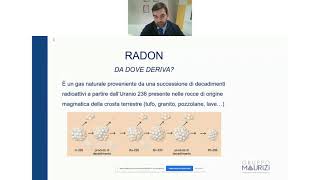 Webinar Radon sui luoghi di lavoro: effetti biologici e normativa