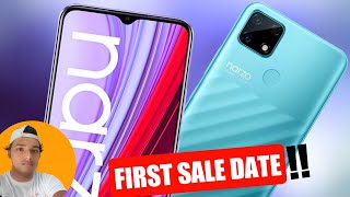 Realme Narzo 30A का First Sale Date कब है??