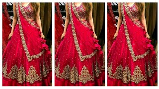 {new trendy party wear lehenga design 2020} beautiful lehenga design// trending lehenga design