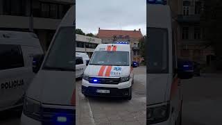 #vilnius #ambulance #police #busstation #lithuania