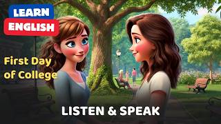 First Day of College | English Stories | English Listening Skills - Speaking Skills