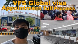 VFS GLOBAL IN NEW DELHI /MY FULL EXPERIENCE  IN INDIA IMPORTANT DOCUMENTS TO CARRY