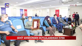 ŞEHİT ANNESİNDEN DUYGULANDIRAN İSTEK