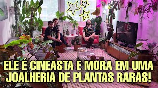 Ele transformou seu APARTAMENTO em uma VITRINE DE PLANTAS na Avenida Paulista