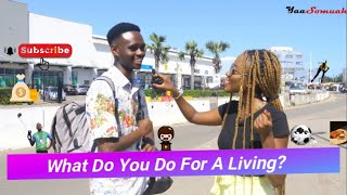 What Do Ghanaians Do For A Living? (On The Streets With Yaa)