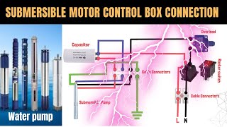 Submersible Motor Control Box Connection । Motor Control Box