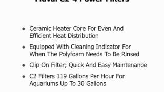 Aquarium FIlter Reviews - Fluval C-2. C-3 C-4 Filters