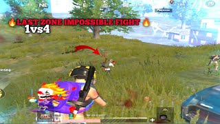 ✨😱LAST ZONE IMPOSSIBLE CLUTCH FIGHT || 🔥PUBG MOBILE LITE WHATSAPP STATUS #shorts