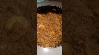 మా పిల్లలు ఇద్దరు కలసి  #prawns biriyani చేశారు yummy  ga undi full video channel lo undi