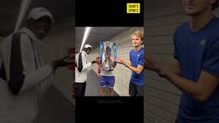 Alexander Zverev & Khaby Lame Celebrate Winning the Nitto ATP Finals