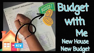 LETS BUDGET TOGETHER | OCTOBER BUDGET SETUP | NEW HOUSE NEW BUDGET