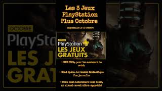 Les 3 Jeux PS+ Octobre - WWE 2K24 - Dead Space - Doki Doki #playstation #playstationplus #octobre